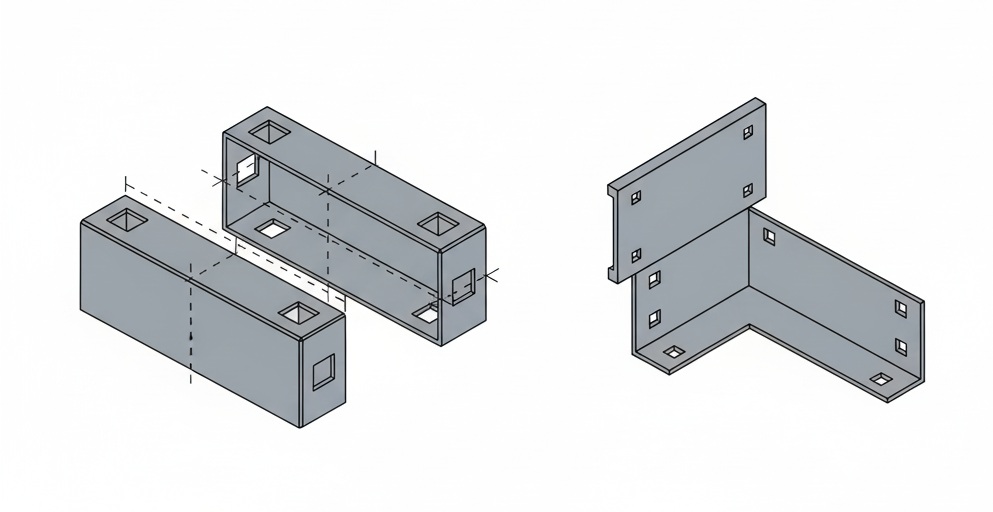 Horizontal Elbow Design