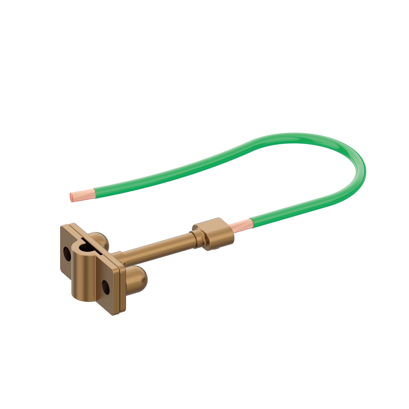 Earth Bonding Points with Pre-welded Tail and Front Plate