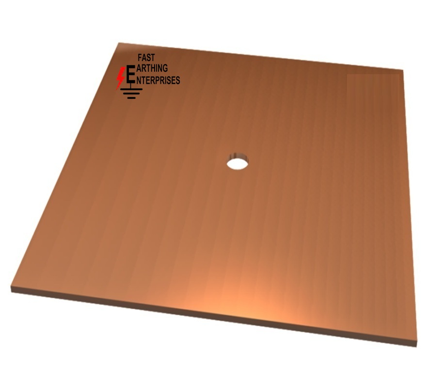 Copper Bonded Earthing Plate